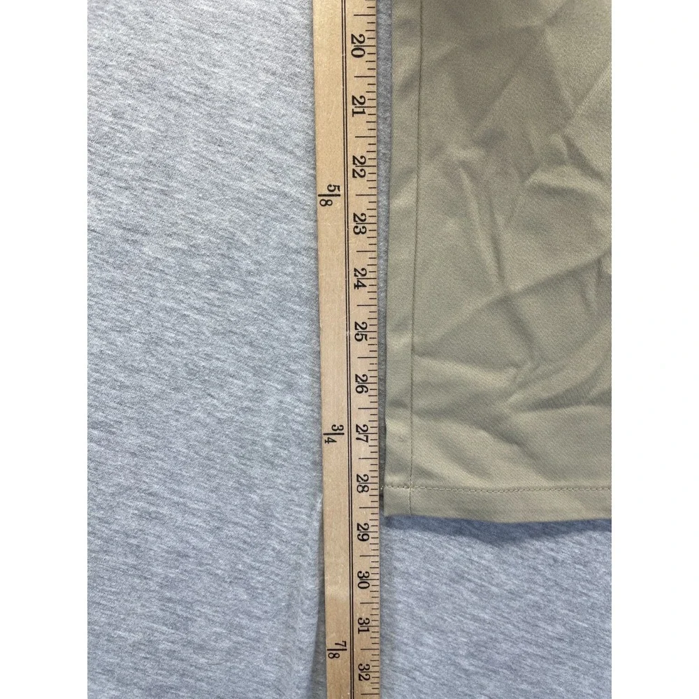 Kids Boys Chino Pants 16 Beige Cotton Straight Leg Slash Pockets Everyday Wear